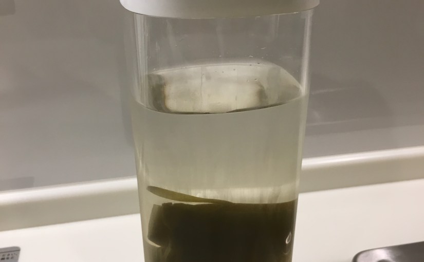水だしの昆布出汁がすごく便利